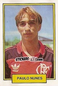 Sticker Paulo Nunes - Campeonato Brasileiro 1992 n. 73 - Abril