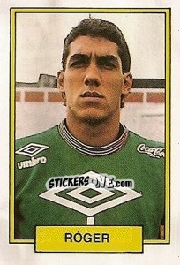 Cromo Roger - Campeonato Brasileiro 1992 n. 75 - Abril