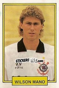 Sticker Wlison Mano - Campeonato Brasileiro 1992 n. 89 - Abril