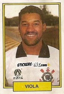 Cromo Viola - Campeonato Brasileiro 1992 n. 98 - Abril