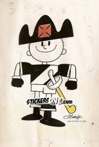 Cromo Mascot - Campeonato Brasileiro 1992 - Abril