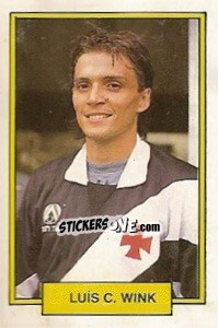 Sticker Luis C. Wink - Campeonato Brasileiro 1992 n. 105 - Abril