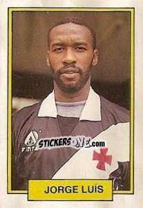 Sticker Jorge Luis - Campeonato Brasileiro 1992 n. 106 - Abril