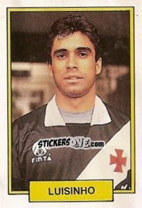 Cromo Luisinho - Campeonato Brasileiro 1992 - Abril