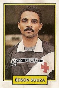 Cromo Edson Souza - Campeonato Brasileiro 1992 - Abril