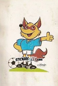 Sticker Mascot - Campeonato Brasileiro 1992 - Abril