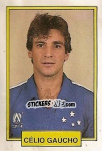 Cromo Celio Gaucho - Campeonato Brasileiro 1992 - Abril