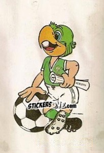 Figurina Mascot - Campeonato Brasileiro 1992 - Abril