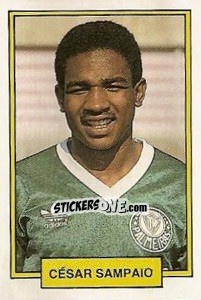 Sticker Cesar Sampaio - Campeonato Brasileiro 1992 - Abril