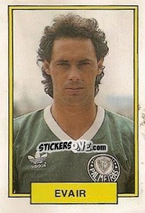 Cromo Evair - Campeonato Brasileiro 1992 - Abril