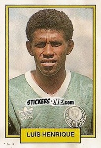 Cromo Luis Henrique - Campeonato Brasileiro 1992 - Abril