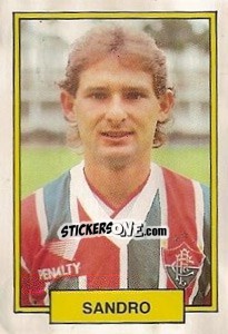 Cromo Sandro - Campeonato Brasileiro 1992 - Abril