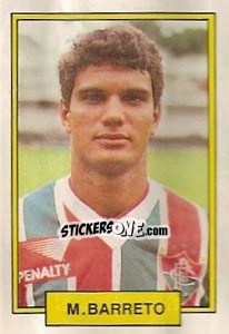 Sticker M. Barreto - Campeonato Brasileiro 1992 - Abril