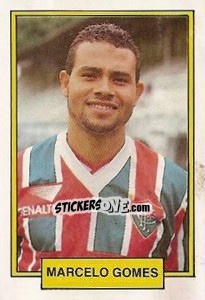 Cromo Marcelo Gomes - Campeonato Brasileiro 1992 - Abril