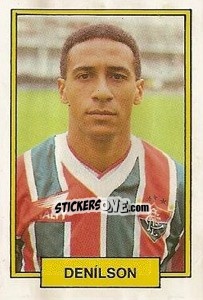 Sticker Denilson - Campeonato Brasileiro 1992 - Abril