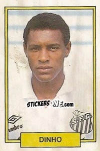 Sticker Dinho - Campeonato Brasileiro 1992 n. 185 - Abril