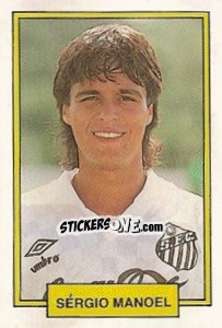 Sticker Sergio Manoel - Campeonato Brasileiro 1992 - Abril
