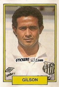 Cromo Gilson - Campeonato Brasileiro 1992 - Abril