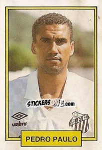 Sticker Pedro Paulo - Campeonato Brasileiro 1992 - Abril