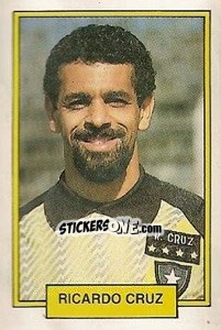 Cromo Ricardo Cruz - Campeonato Brasileiro 1992 - Abril