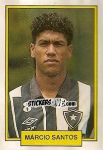 Cromo Marcio Santos - Campeonato Brasileiro 1992 - Abril