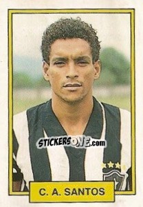 Sticker C.A. Santos - Campeonato Brasileiro 1992 - Abril