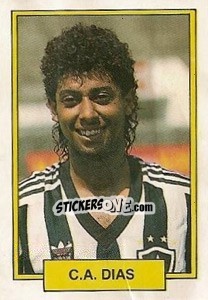 Sticker C.A. Dias - Campeonato Brasileiro 1992 - Abril