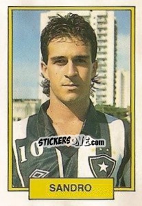 Sticker Sandro - Campeonato Brasileiro 1992 - Abril