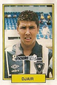 Cromo Djair - Campeonato Brasileiro 1992 n. 214 - Abril