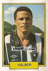 Cromo Valber - Campeonato Brasileiro 1992 n. 216 - Abril