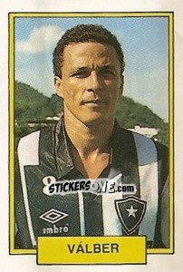 Cromo Valber - Campeonato Brasileiro 1992 - Abril