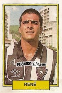 Cromo Rene - Campeonato Brasileiro 1992 - Abril