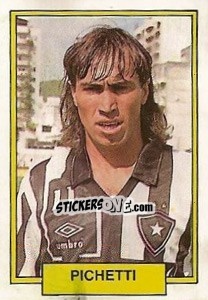 Cromo Pichetti - Campeonato Brasileiro 1992 - Abril