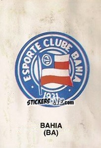 Cromo Insígnia - Campeonato Brasileiro 1992 - Abril