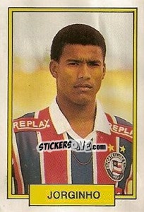 Sticker Jorginho - Campeonato Brasileiro 1992 - Abril
