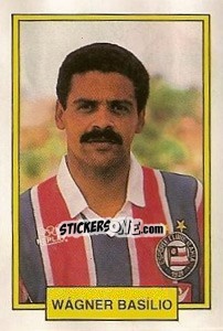 Figurina Wagner Basilio - Campeonato Brasileiro 1992 - Abril