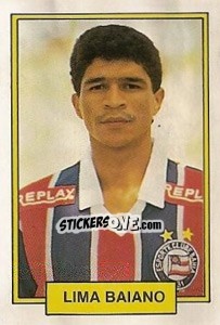 Sticker Lima Baiano - Campeonato Brasileiro 1992 - Abril