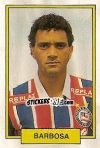 Cromo Barbosa - Campeonato Brasileiro 1992 - Abril