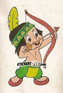 Sticker Mascot - Campeonato Brasileiro 1992 - Abril