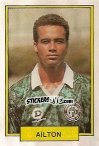 Figurina Ailton - Campeonato Brasileiro 1992 - Abril