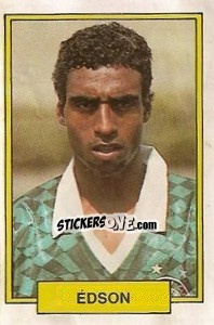 Figurina Edson Souza - Campeonato Brasileiro 1992 - Abril