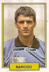 Sticker Narciso - Campeonato Brasileiro 1992 n. 255 - Abril