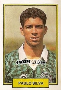 Cromo Paulo Silva - Campeonato Brasileiro 1992 - Abril