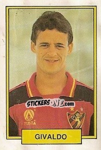 Sticker Givaldo - Campeonato Brasileiro 1992 - Abril