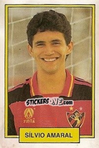 Sticker Silvio Amaral - Campeonato Brasileiro 1992 - Abril