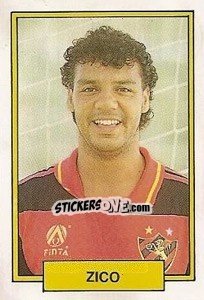 Cromo Zico - Campeonato Brasileiro 1992 n. 271 - Abril