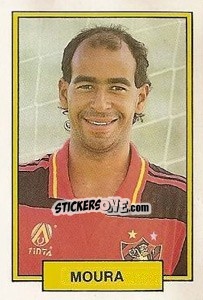 Sticker Moura - Campeonato Brasileiro 1992 - Abril