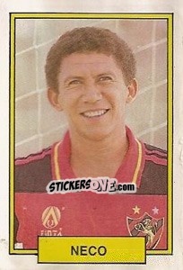 Cromo Neco - Campeonato Brasileiro 1992 n. 274 - Abril