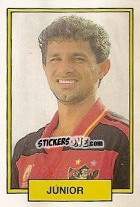 Sticker Junior - Campeonato Brasileiro 1992 - Abril