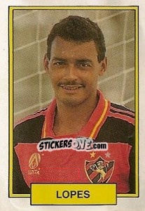 Cromo Lopes - Campeonato Brasileiro 1992 - Abril